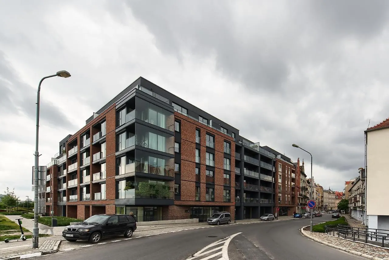 아파트 Zentrum Apartament Parking By Impero 포즈난